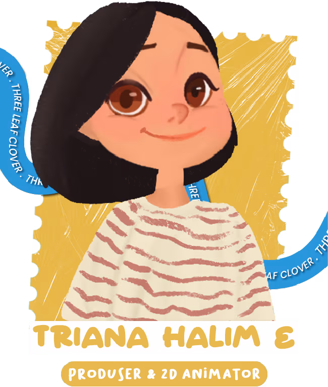 Ilustrasi profil Triana Halim E