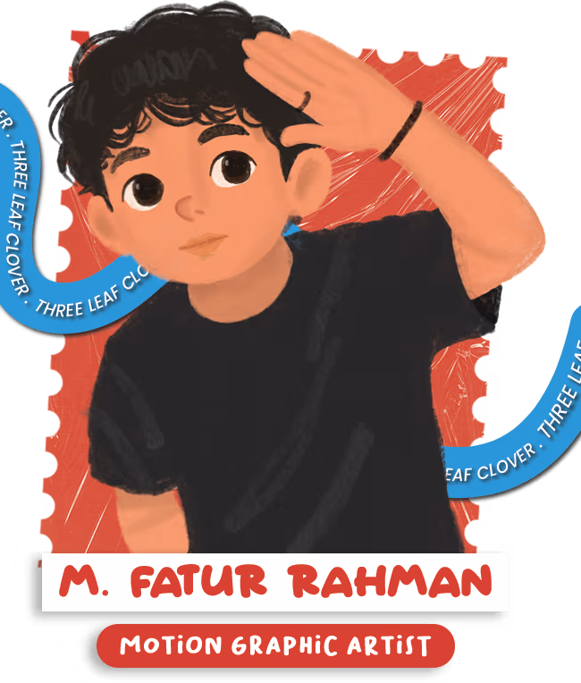 Ilustrasi profil M. Fatur Rahman