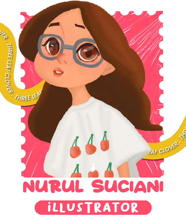 Ilustrasi profil Nurul Suciani